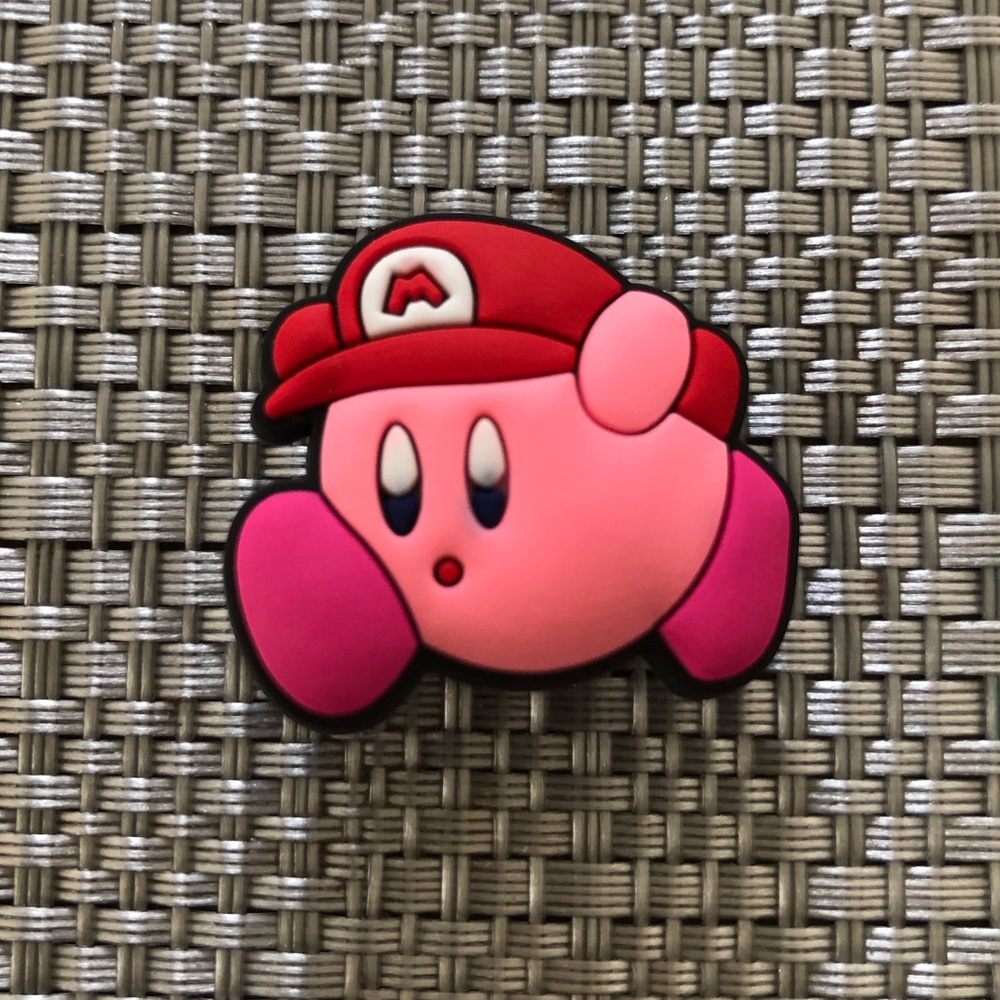 10/$13 Kirby crocs charm/jibbitz